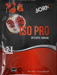 BORN Iso Pro 2:1 energidrik, Red Fruit, 10 x 40 g