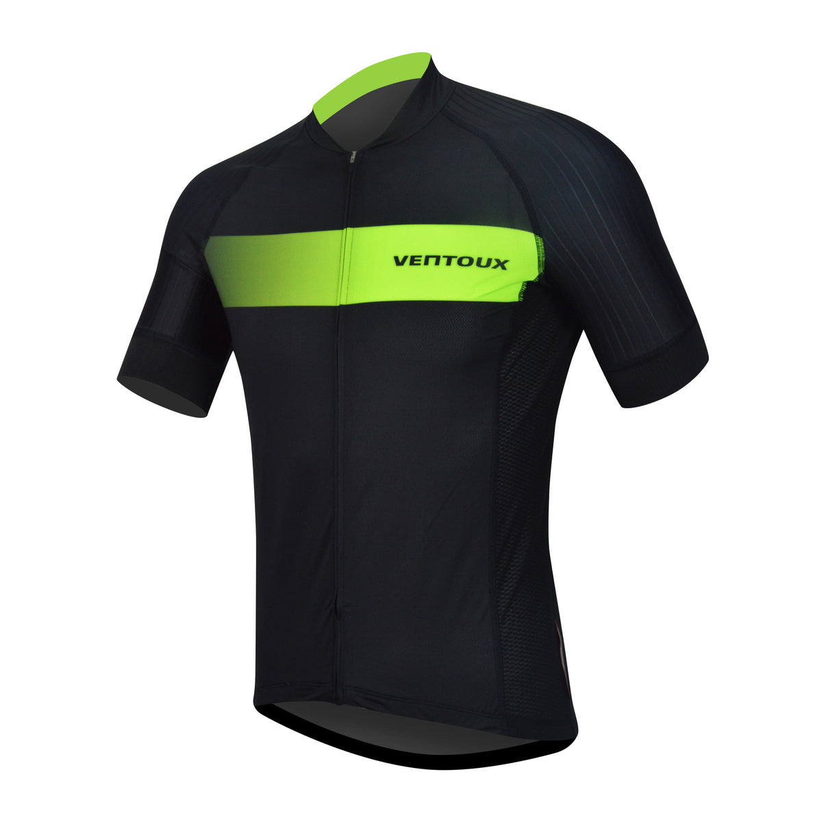 Ventoux Pro Jersey, sort/lime