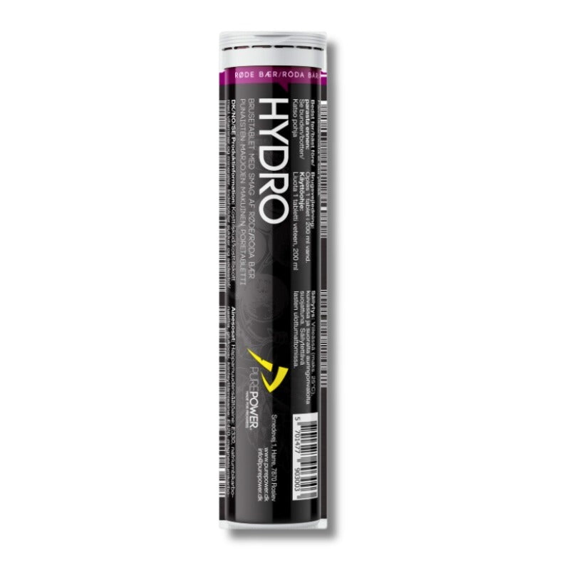 PurePower Hydro drikketabletter, bærsmag
