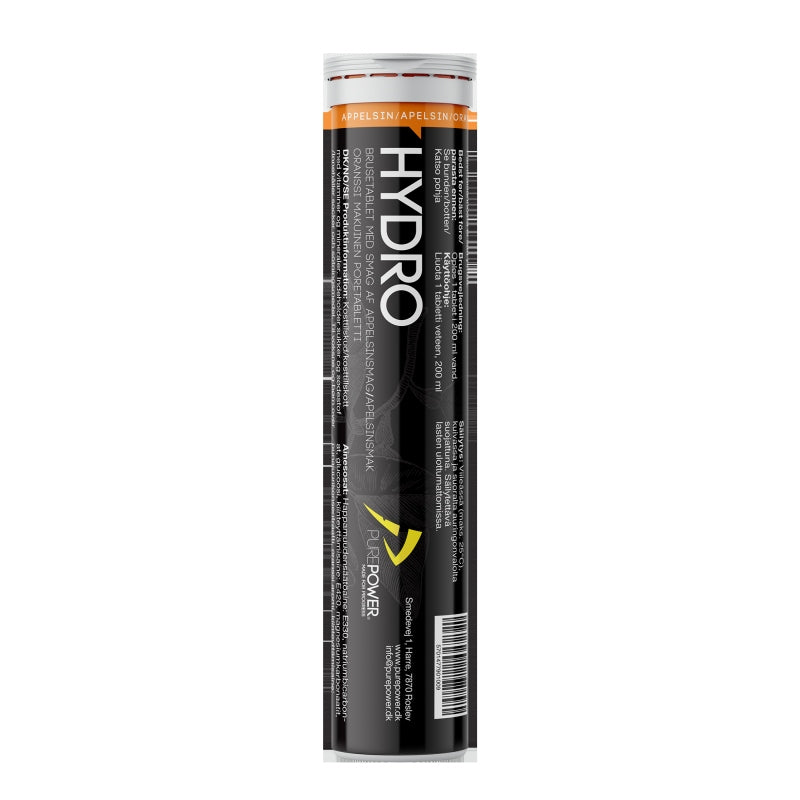 PurePower Hydro drikketabletter, appelsin