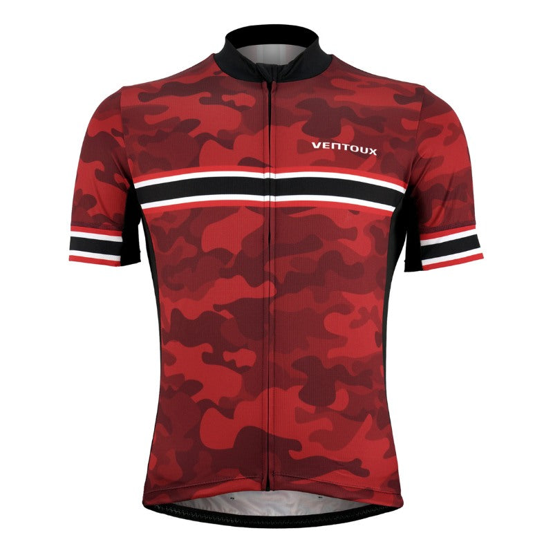 Ventoux New Hero cykeltrøje, Sort/rød