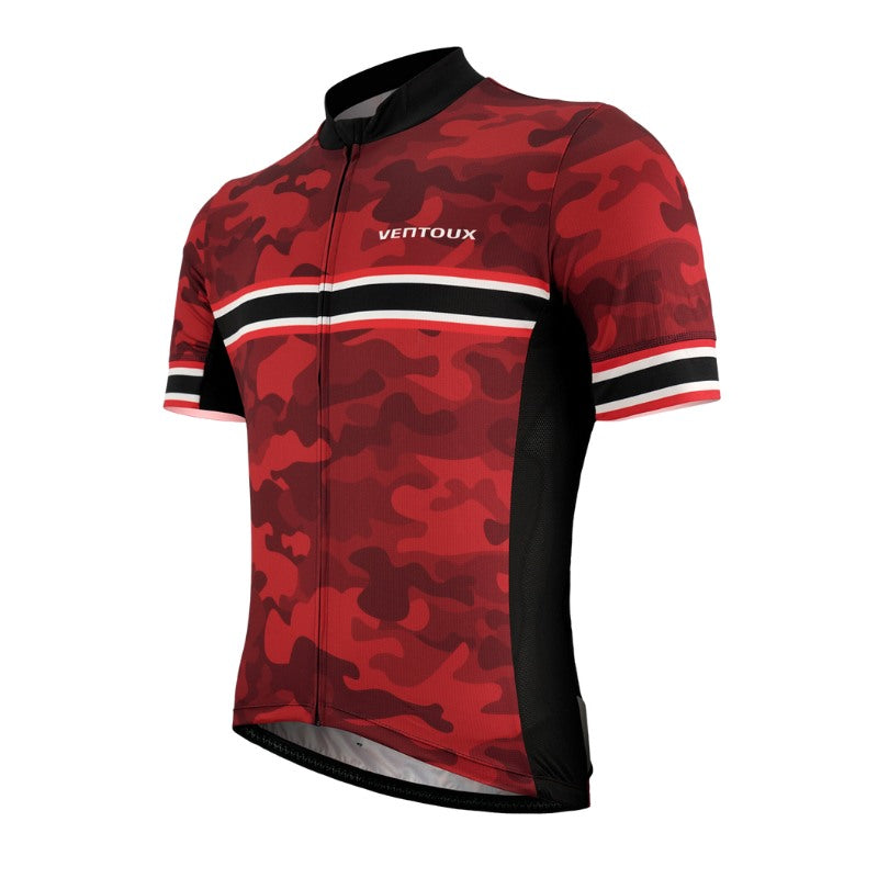 Ventoux New Hero cykeltrøje, Sort/rød