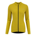 Ventoux Thermal LS cykeltrøje, mustard (dame)