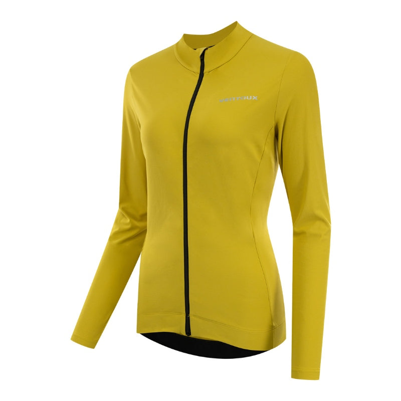 Ventoux Thermal LS cykeltrøje, mustard (dame)