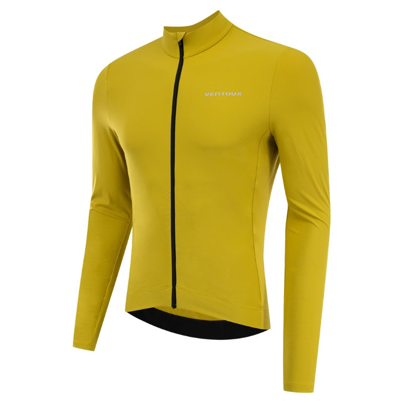 Ventoux Thermal LS cykeltrøje, mustard (herre)