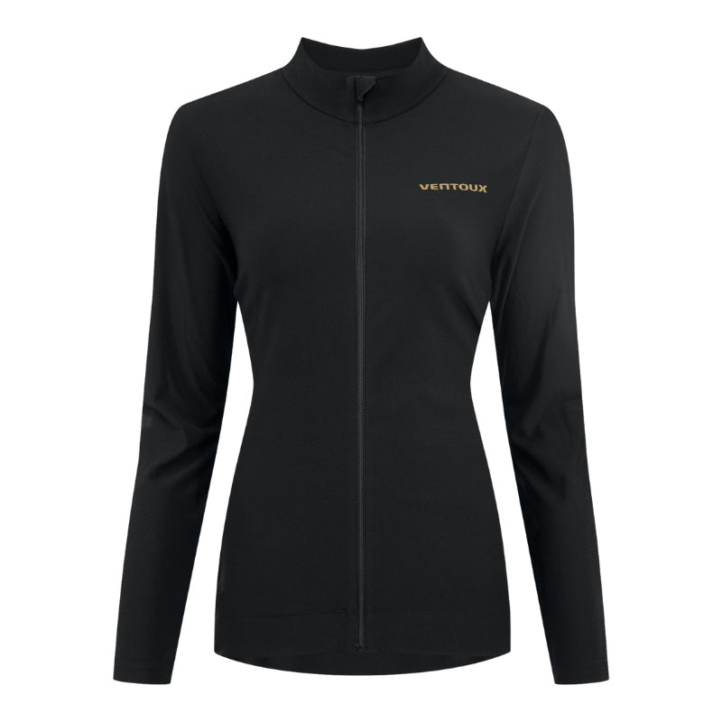 Ventoux Thermal LS cykeltrøje, sort (dame)