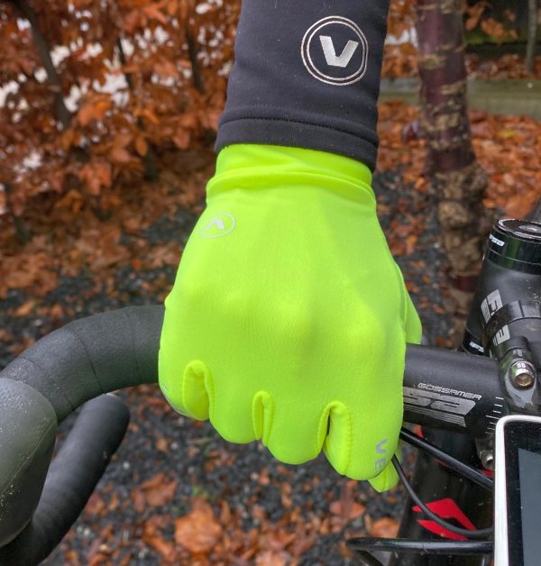 Ventoux Base Layer cykelhandske, neongul