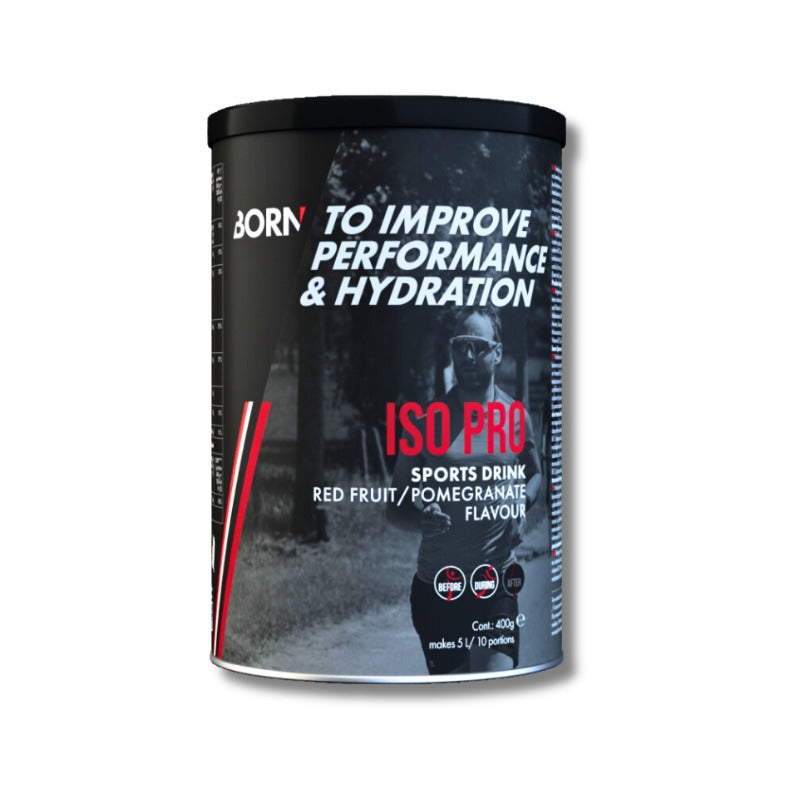 BORN Iso Pro 2:1 energidrik, Red Fruit, 400 g