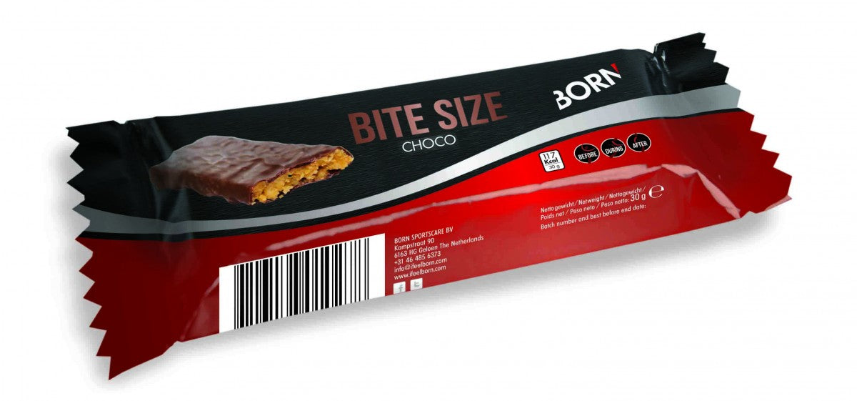 1 ks (12 stk) BORN Bitesize Sportsbar Choko Boost
