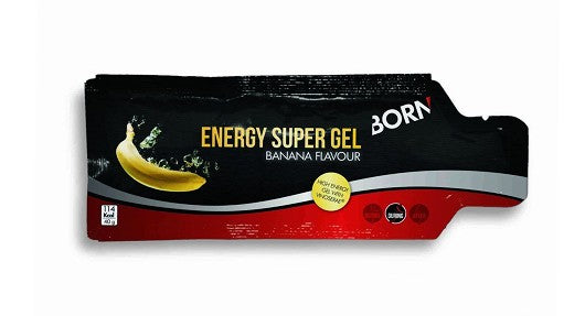 1 ks. BORN Super Energygel 12x40 ml. Banan