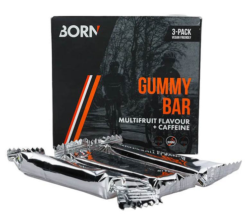 BORN Gummy Energibar med koffein, 3-pak