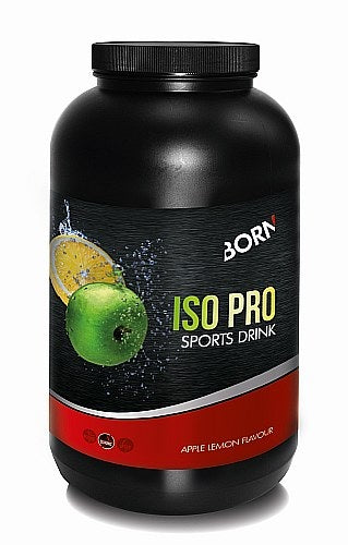 BORN Iso Pro 2:1 energidrik, æble/lemon, 2000 g
