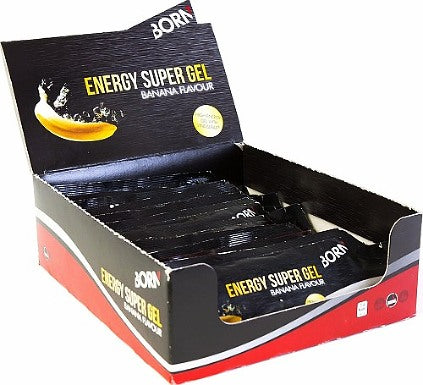 1 ks. BORN Super Energygel 12x40 ml. Banan