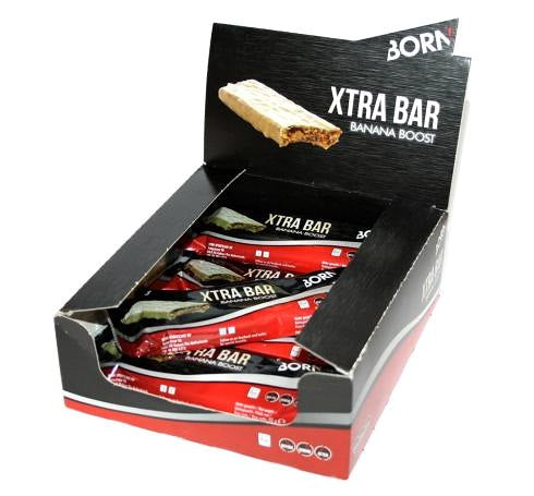 1 ks (12 stk) BORN Xtra Sportsbar, Banan