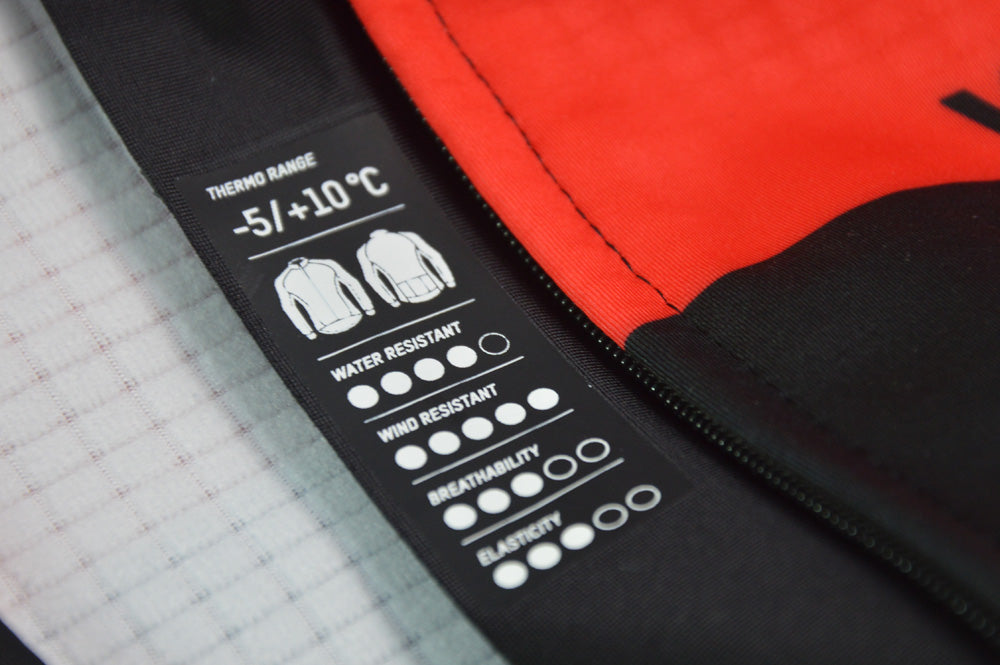 Ventoux Champion Winter Jacket (dame), sort/rød