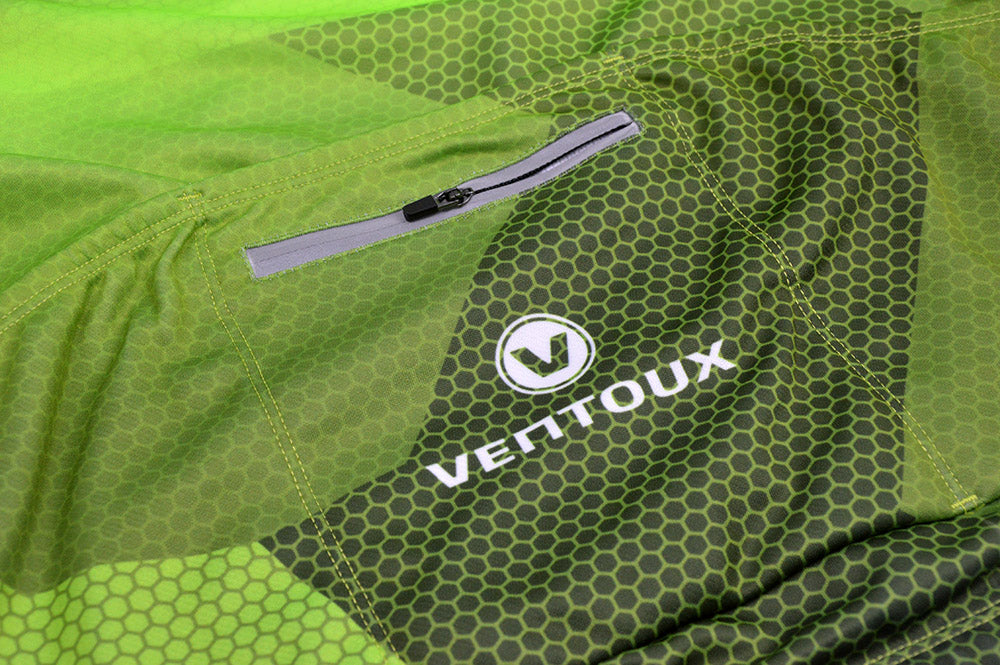 Ventoux thermal jersey, neon