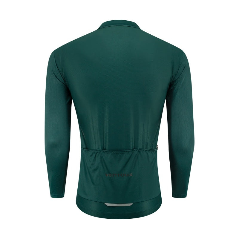 Ventoux Flow LS cykeltrøje, forest green