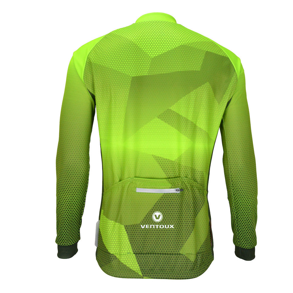 Ventoux thermal jersey, neon