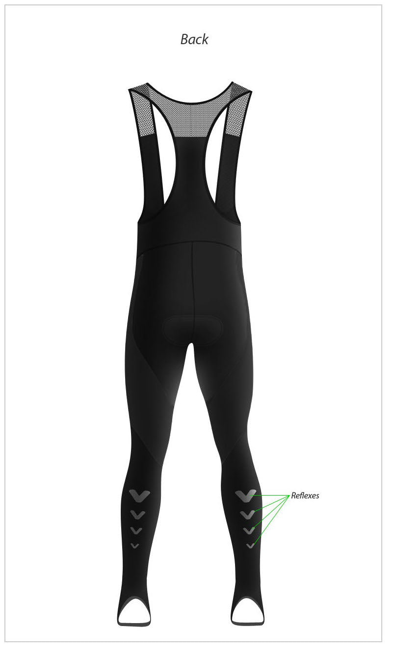 Ventoux Nordic winter tights LITE, men (3XL)