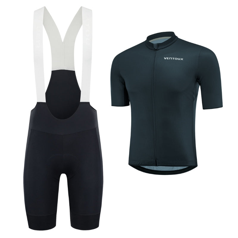 Ventoux Flow cykelsæt, black/dark petrol