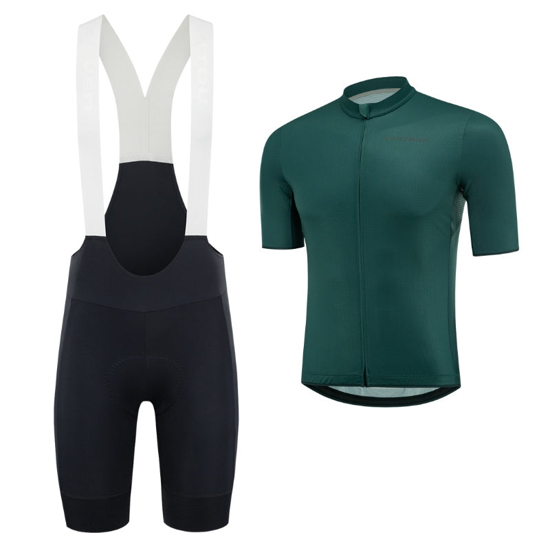 Ventoux Flow cykelsæt, black/forest green