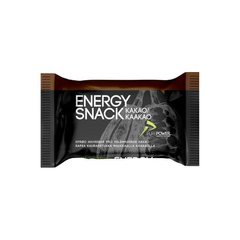 PurePower Energy Snack Bar, Kakao, 60 gram