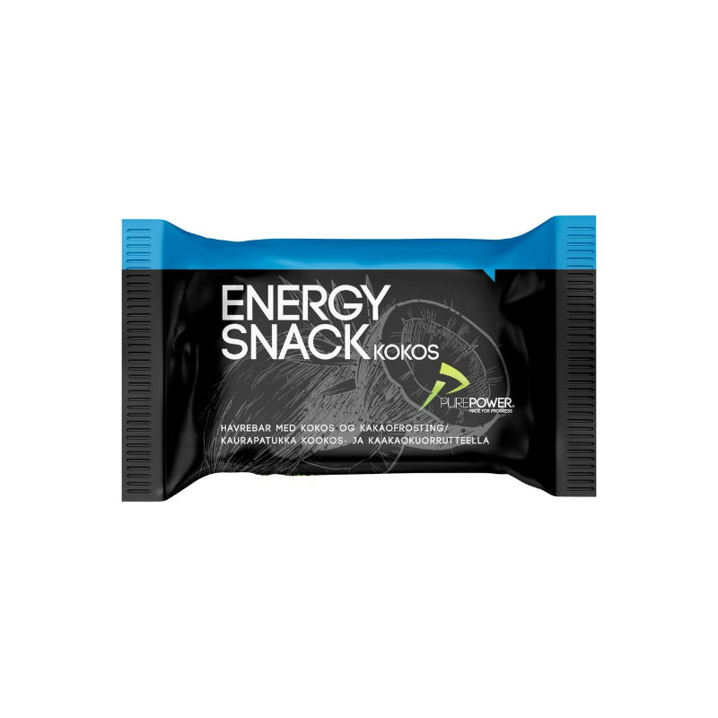 PurePower Energy Snack Bar, Kokos, 60 gram