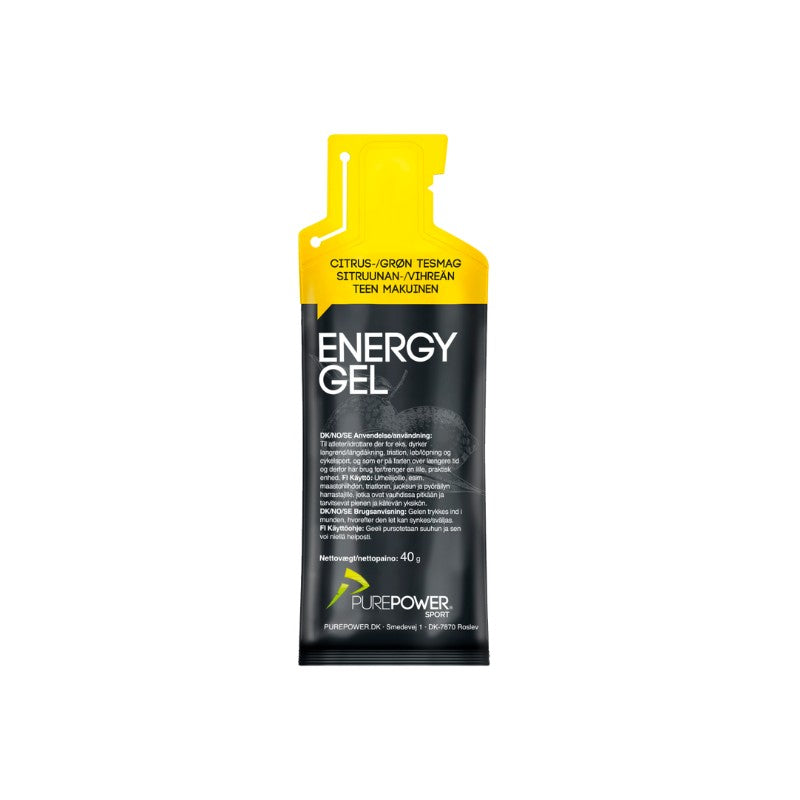 Purepower Energy Gel, hyldeblomst, 40 gram