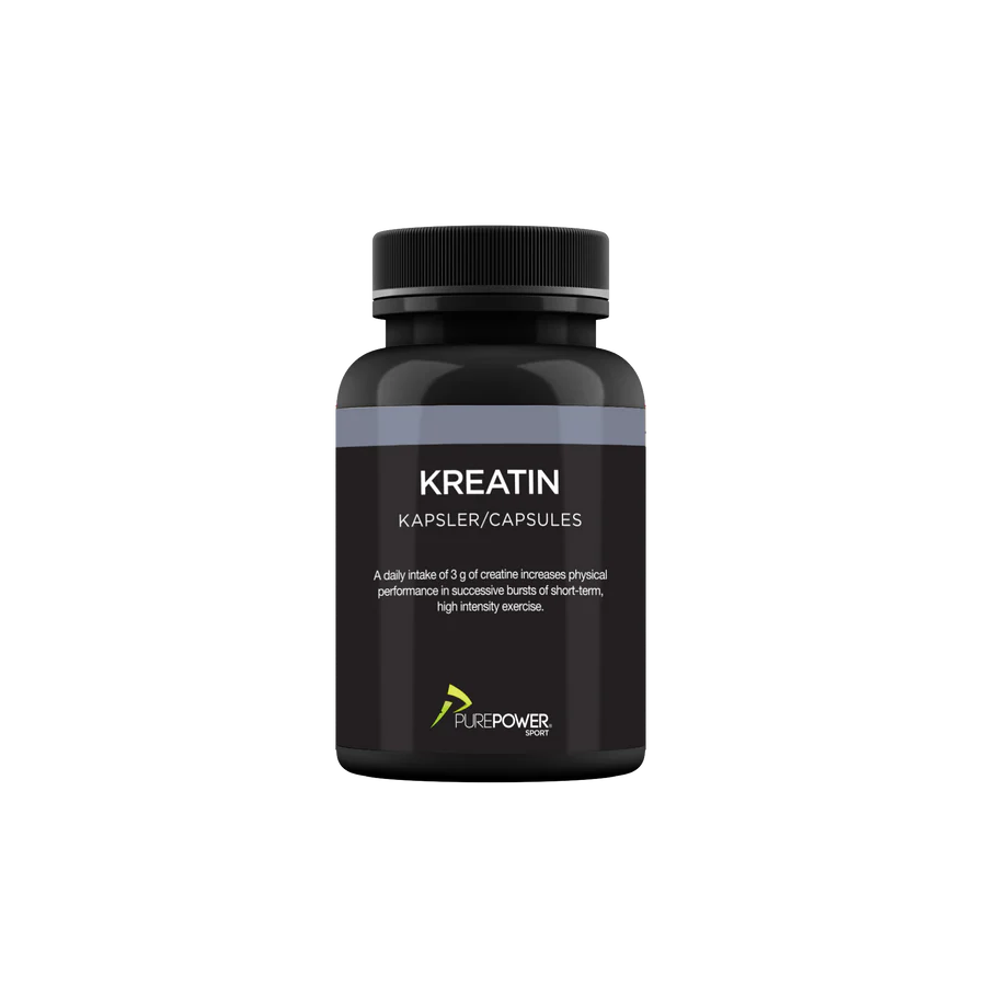 PurePower Kreatin kapsler, 120 stk.