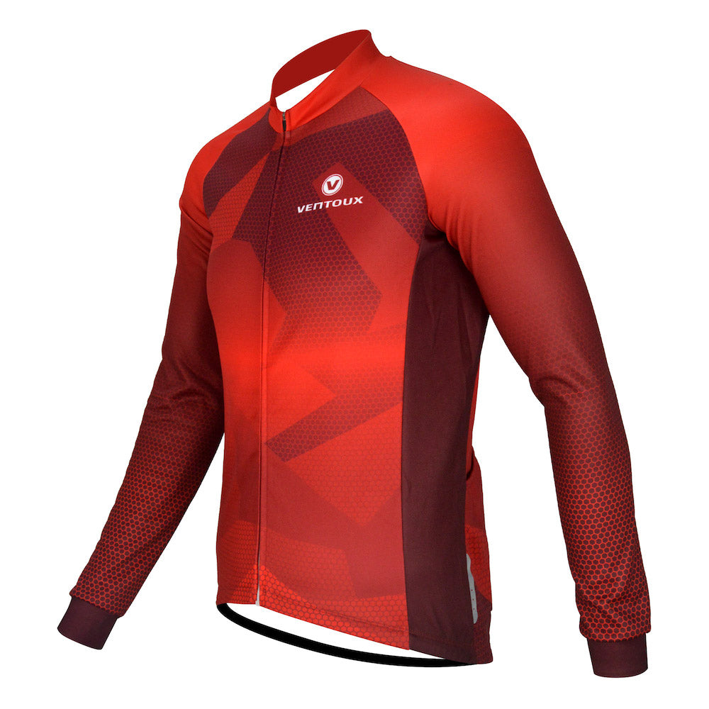 Ventoux thermal jersey, rød