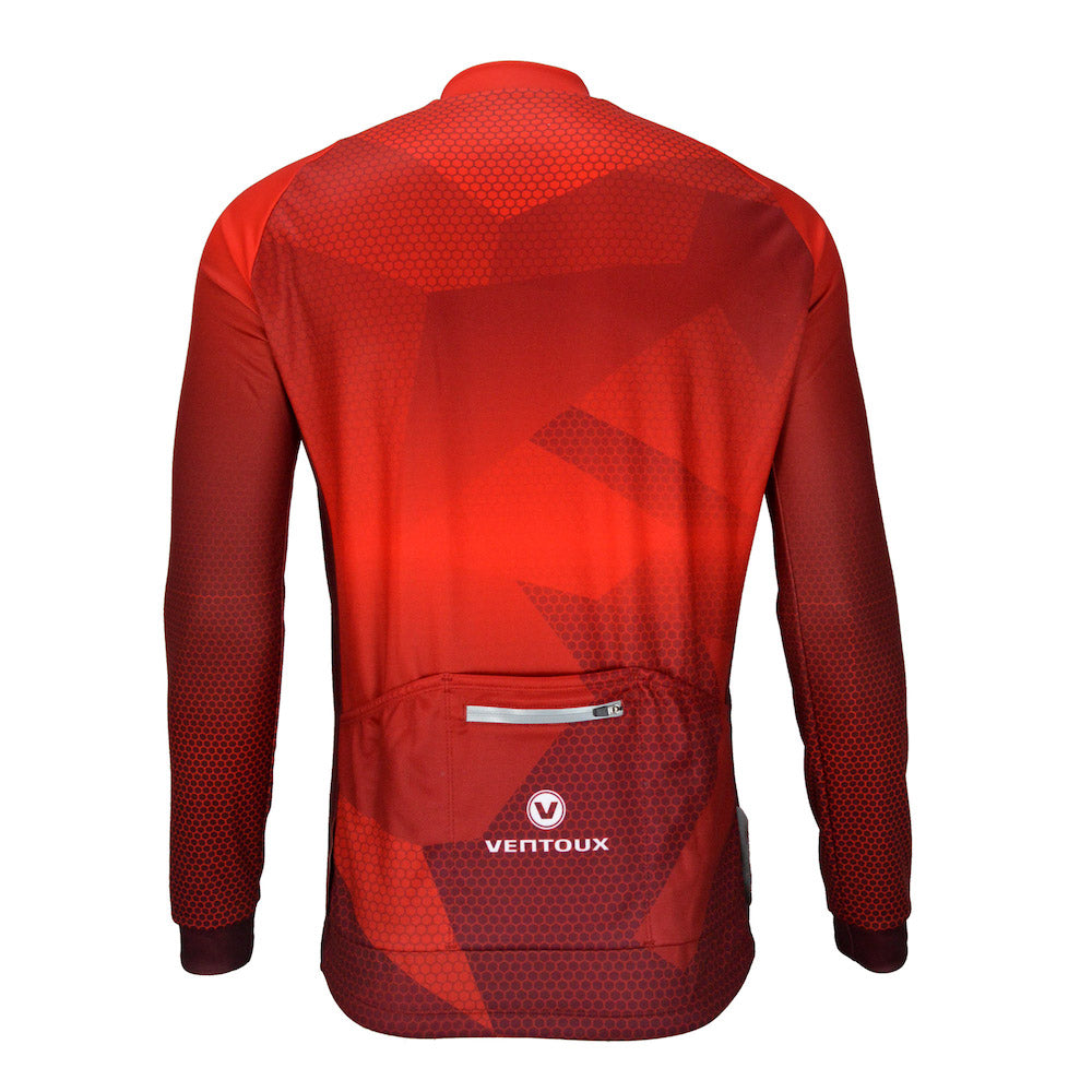 Ventoux thermal jersey, rød