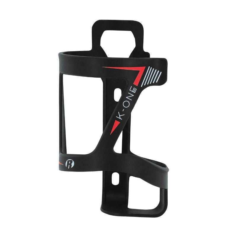 Roto K-One Side flaskeholder, sort/rød