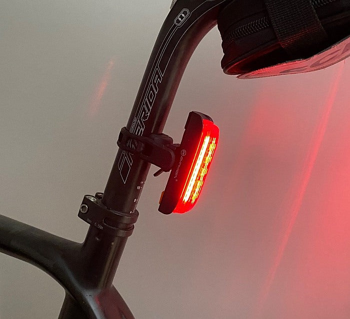 Ventoux Braviga USB baglygte m. auto brake