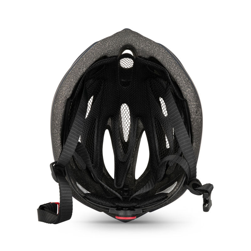 Ventoux Air cykelhjelm (mat hvid metal) + Titan cykelbrille (hvid/sort)