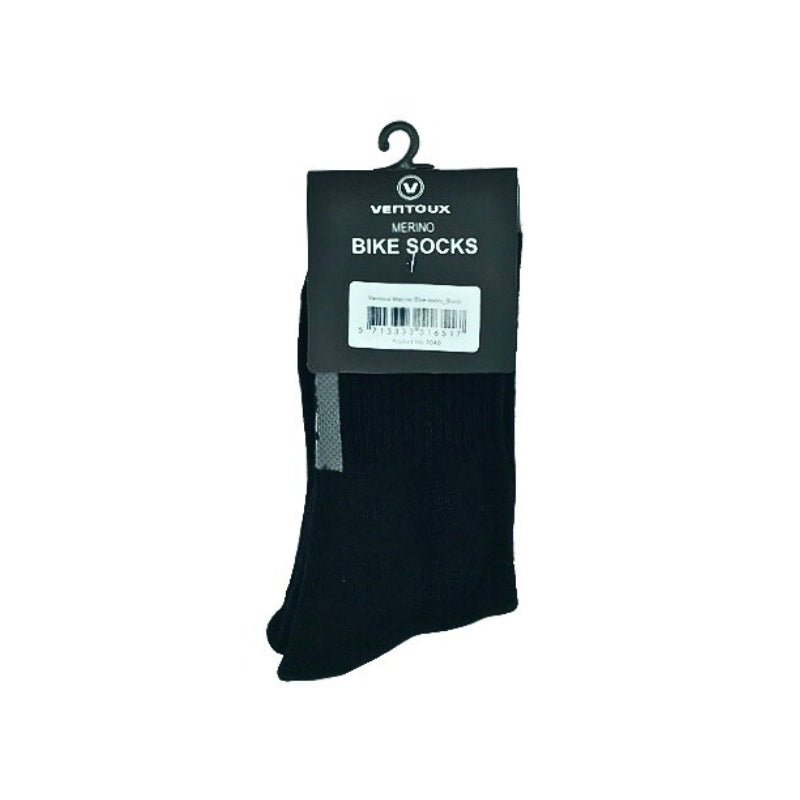 Ventoux Merino Bike Socks, sort/grå