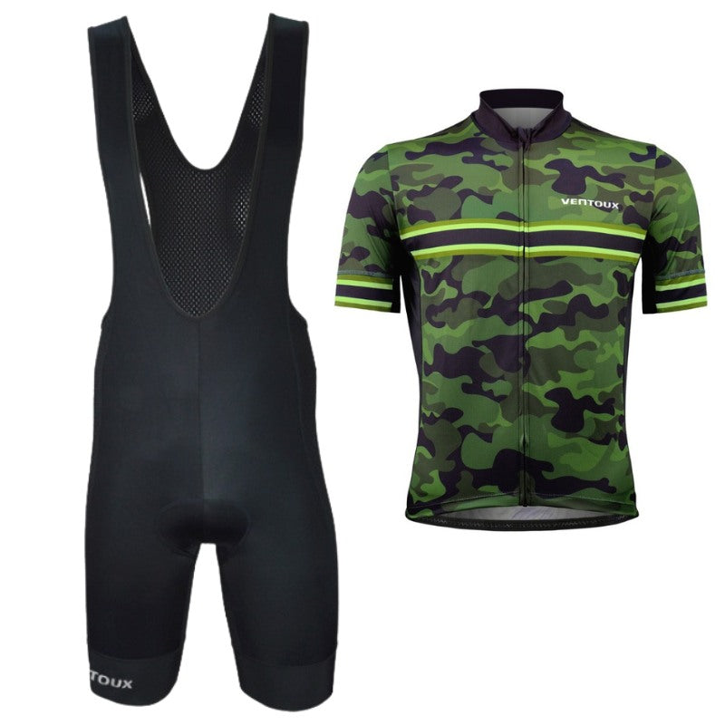 Ventoux New Hero cykelsæt, khaki/sort