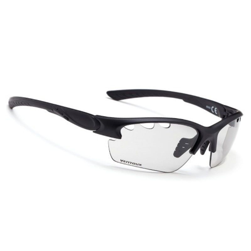 Ventoux Pro Vision cykelbrille, Fotochrome, mat sort