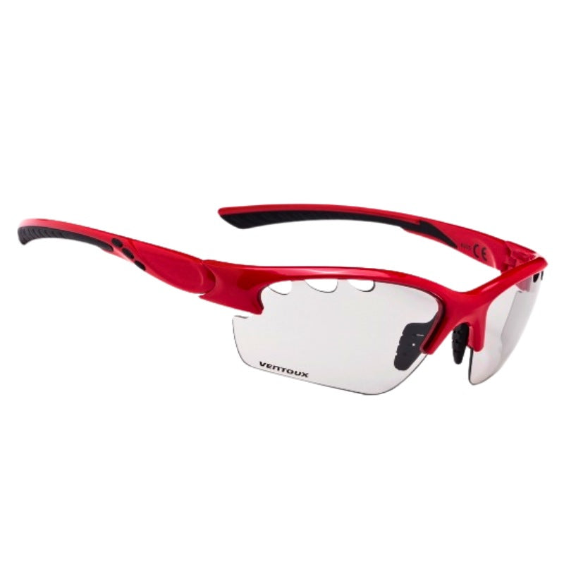 Ventoux Pro Vision cykelbrille, Fotochrome, rød