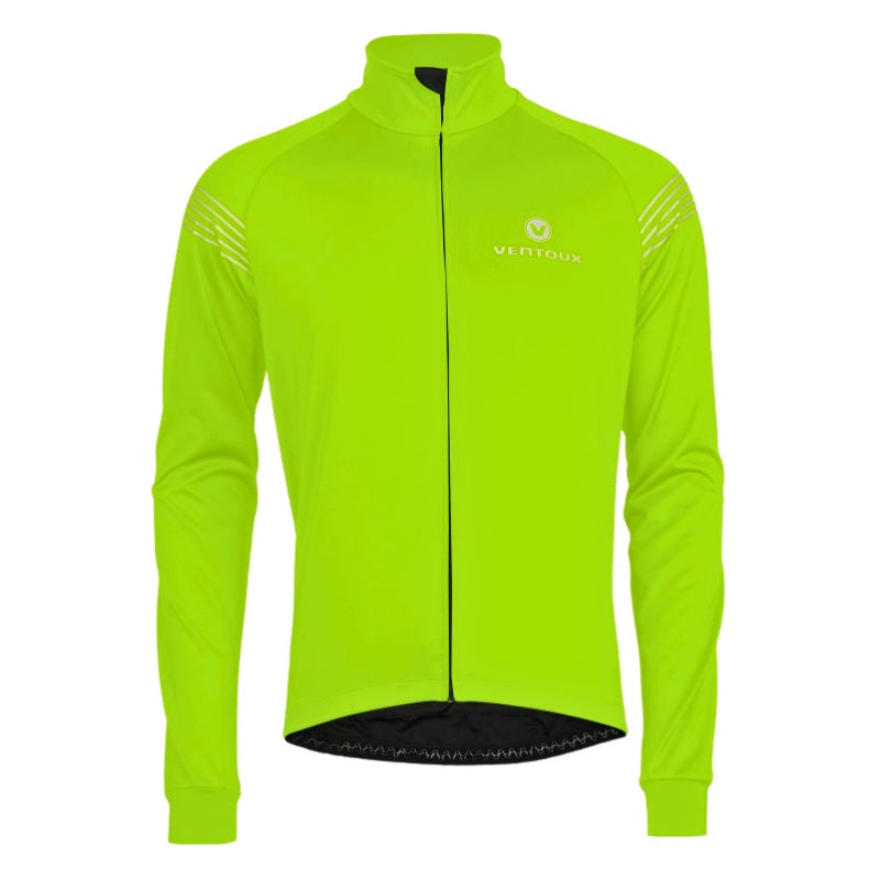 Ventoux Stretch cykeljakke, neon