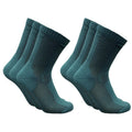 2 x 3 par Ventoux Thermolite cykelstrømper, trekking green