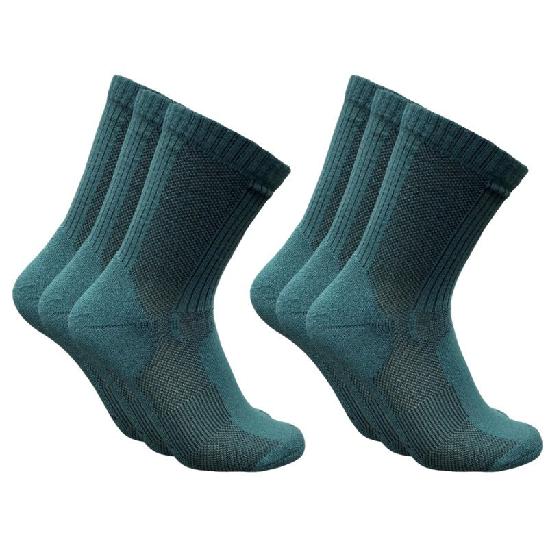2 x 3 par Ventoux Thermolite cykelstrømper, trekking green