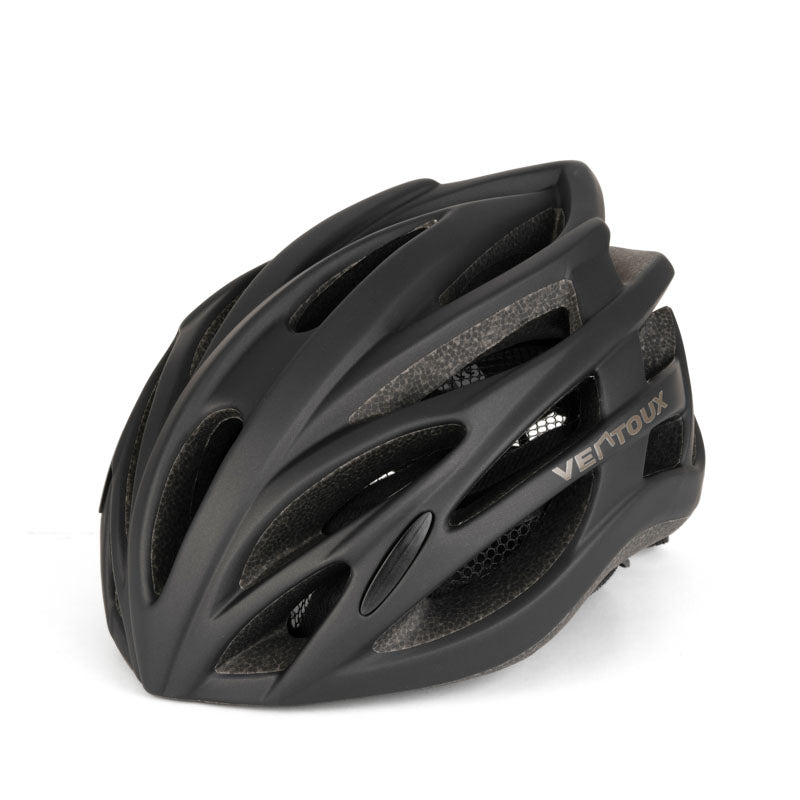Ventoux Air cykelhjelm (mat sort metal) + Titan cykelbrille (mat sort)