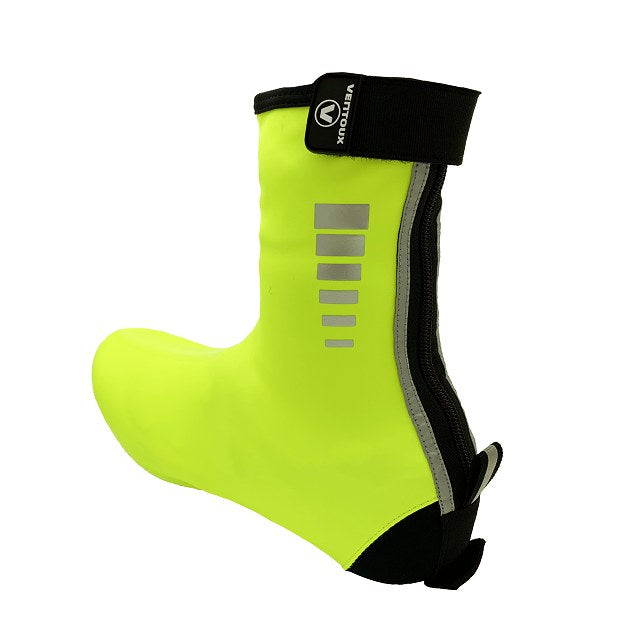 Ventoux Aqua Free skoovertræk, neon + Storm II cykelhandske, neon