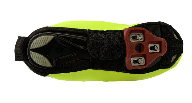 Ventoux Aqua Free skoovertræk, neon + Storm II cykelhandske, neon