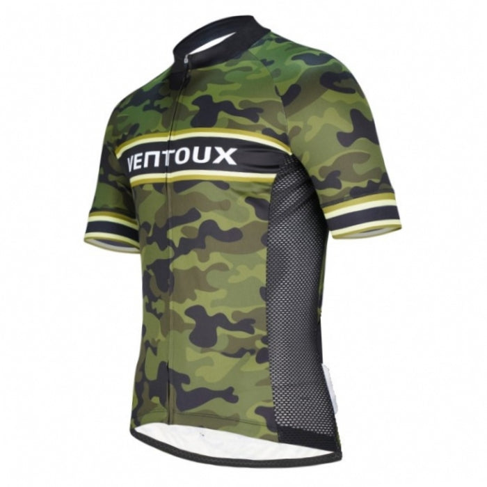 Ventoux Hero cykeltrøje, sort/khaki