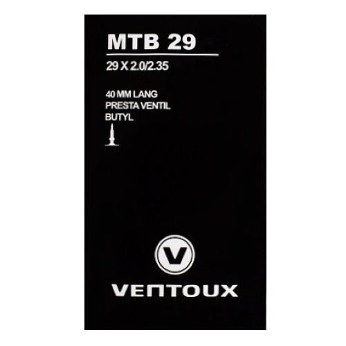 Ventoux MTB cykelslange, Presta, 29 x 2.0-2.35