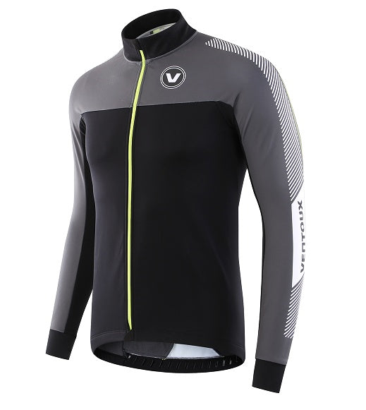 Ventoux Nordic Race jacket, sort/grå/neon, Man