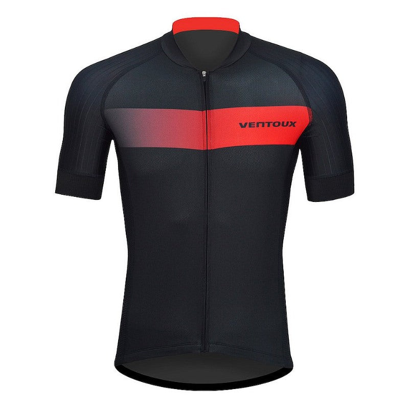 Ventoux Pro cykeltrøje, sort/rød