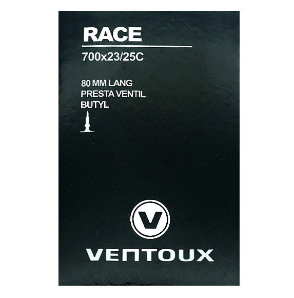Ventoux race slange, 700x18/25C, 80 mm ventil