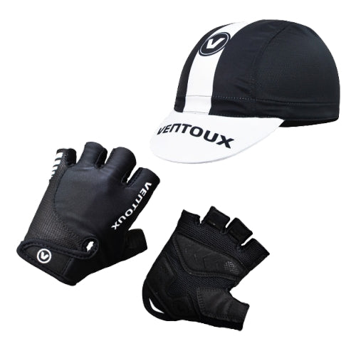 Ventoux SG+ handske & Kasket, sort/hvid